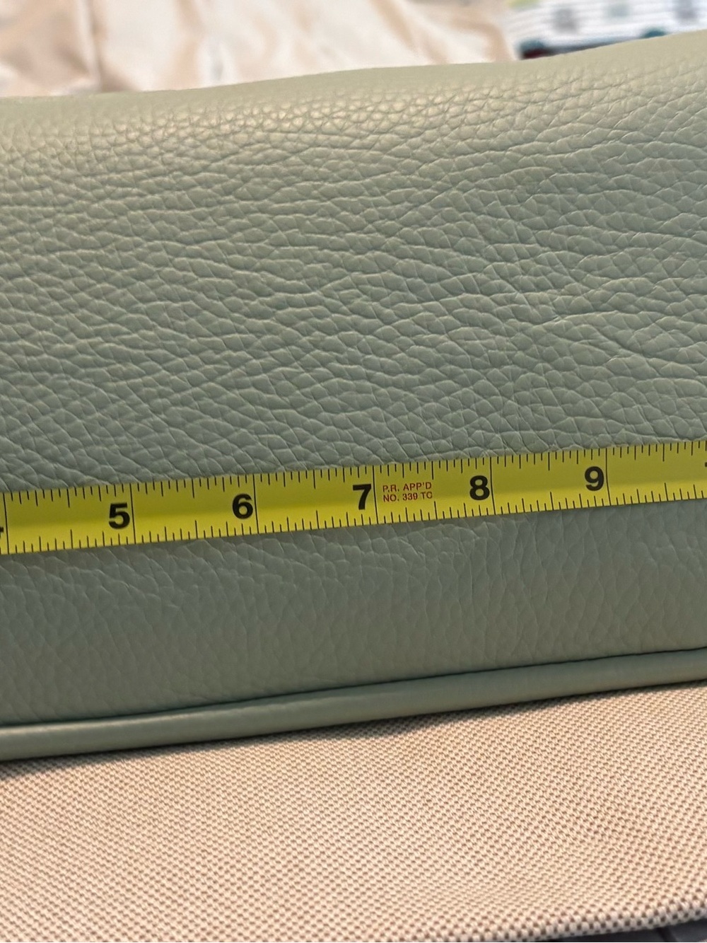 Donna Karan Mint Green Pebbled Leather Hobo Bag - Picture 11 of 11